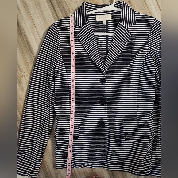 Talbots Striped Blazer Size Small - Picture 9 of 11